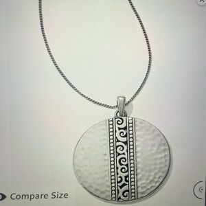 💙 Brighton Retired Mingle Disk Long Necklace